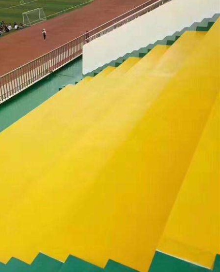 沾化球场台阶翻新修补改造